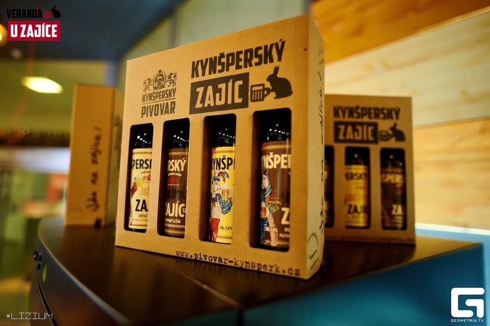Пиво Киншперский заяц. Дизайн и графика: Сергей Пронин