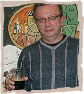А еще автор нескольких замечательных книг о чешском пиве и чешских пивных! И сегодня этот человек сказал, что мое пиво похоже на мой любимый Бернар! А-А-А-А-А! )))