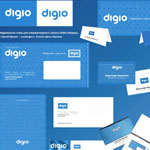 знак, слоган и стиль для цифрового салона Digio