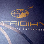 Буклет (и стиль) для Meridian +, ведущей компании в сфере аэрогеодезии